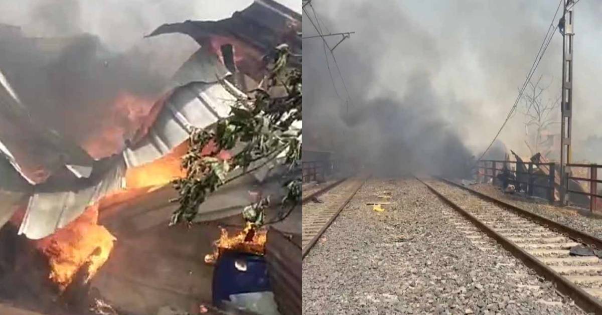 Santoshpur Acra Fire