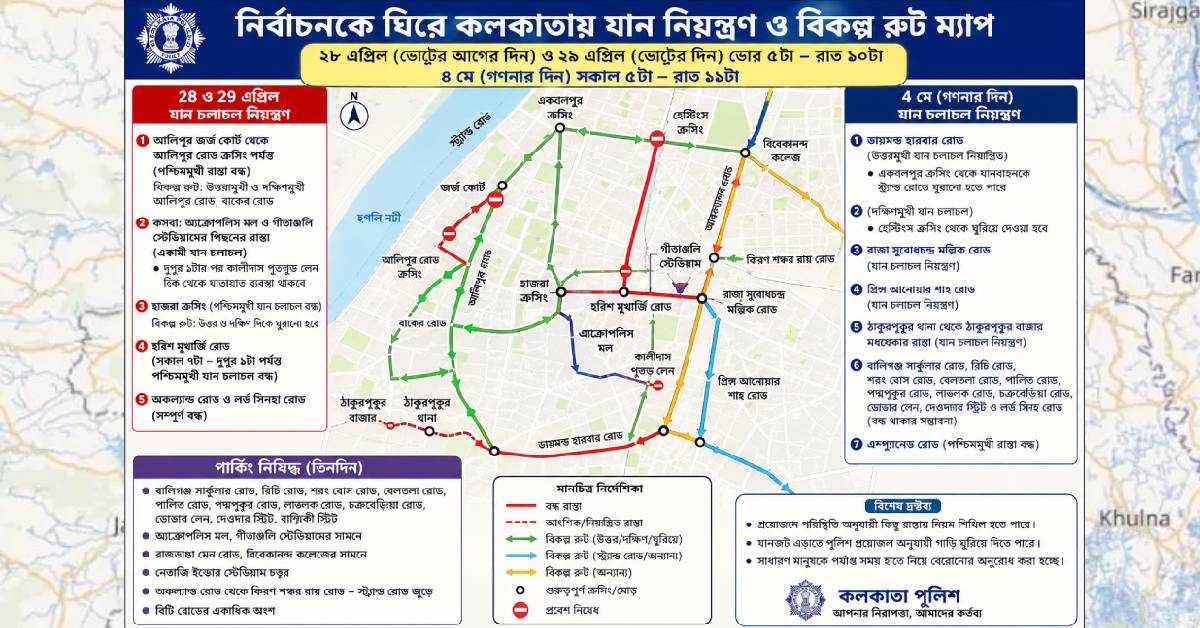 Route map traffic control