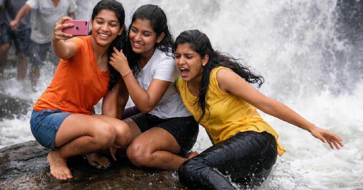 Accdent at waterfalls