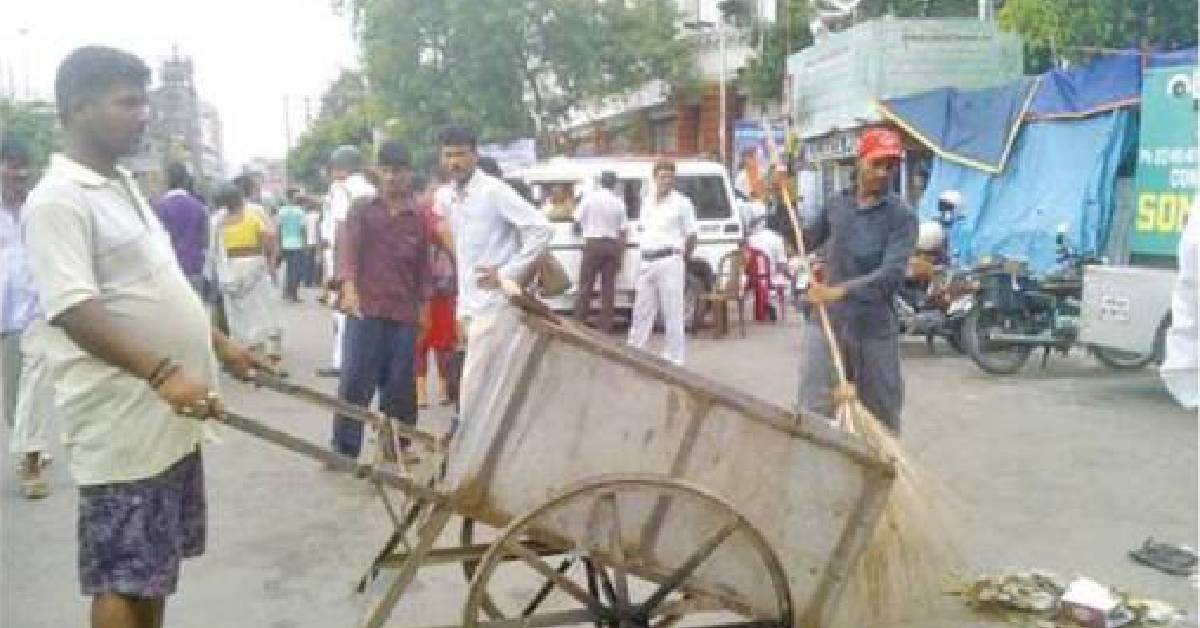 Sanitation worker polling agent