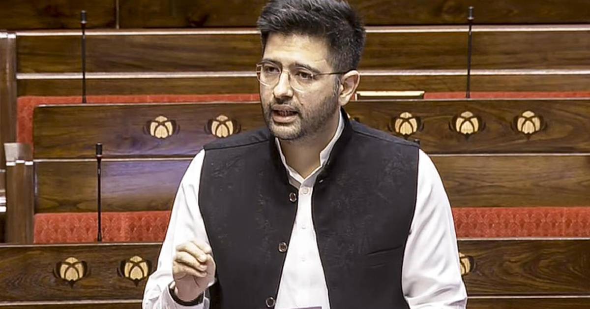 Raghab chadda new party