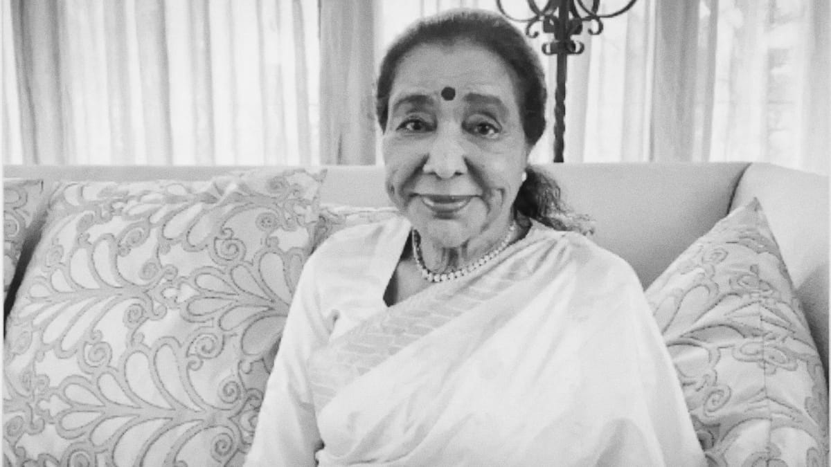 Asha Bhosle Death