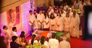 Asha Bhonsle Funeral