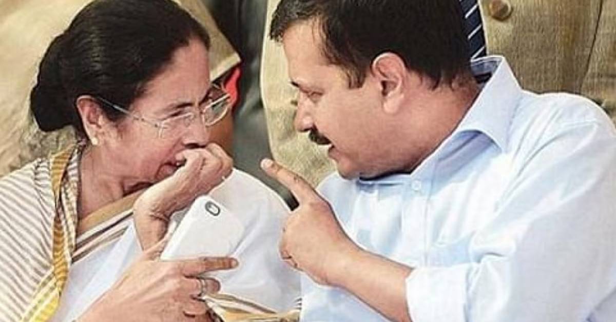 Kejriwal supports Mamata